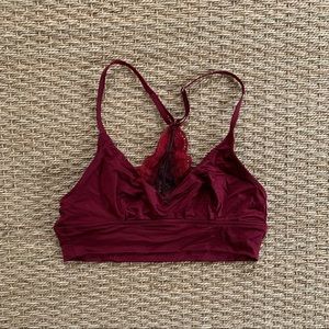 Aerie Red Bralette